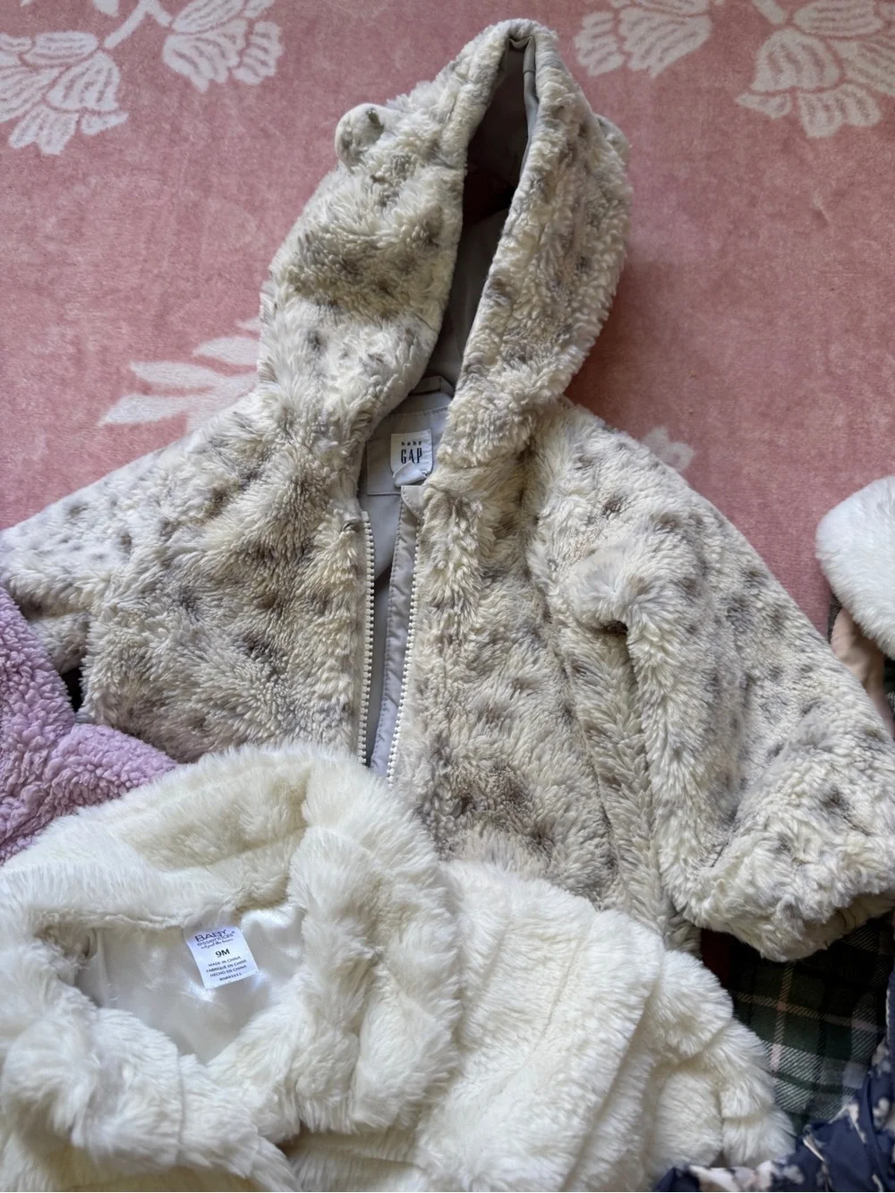 Baby Girl 6-12 months coats and jackets bundle